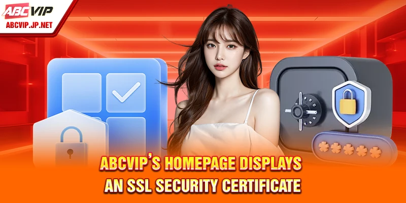 ABCVIP FAQ – Everything You Need to Know Before Joining 6 ABCVIP's homepage displays SSL security certificate.