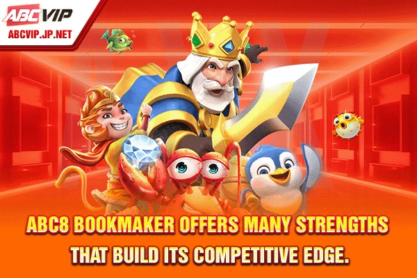 ABC8 bookmaker offers many strengths that build its competitive edge.